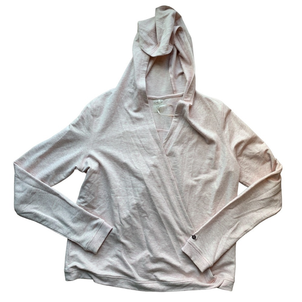 Calia | Calia by Carrie Underwood Wrap Pullover Hooded Long Sleeve